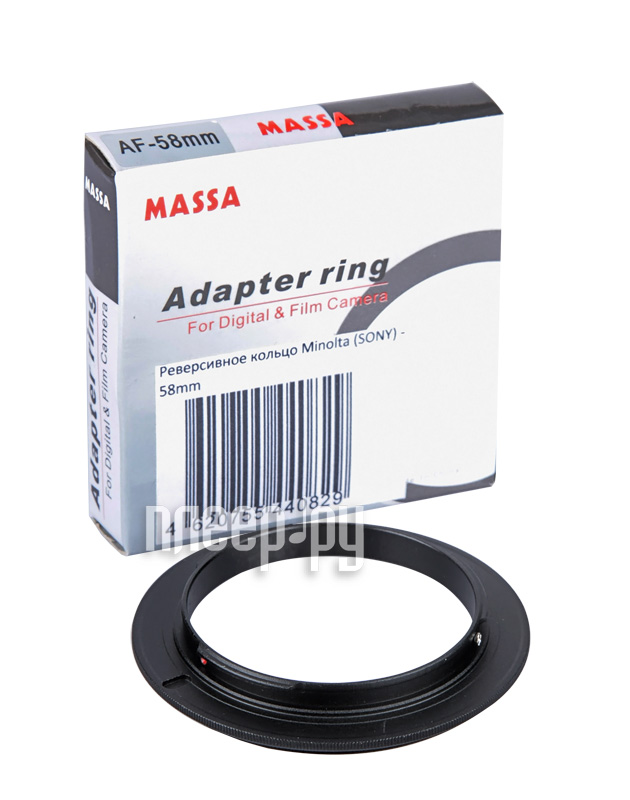 Фотография Реверсивное кольцо 52mm - Massa Reverse Ring for Sony/Minolta Фото Реверсивное кольцо 52mm - Massa Reverse Ring for Sony/Minolta