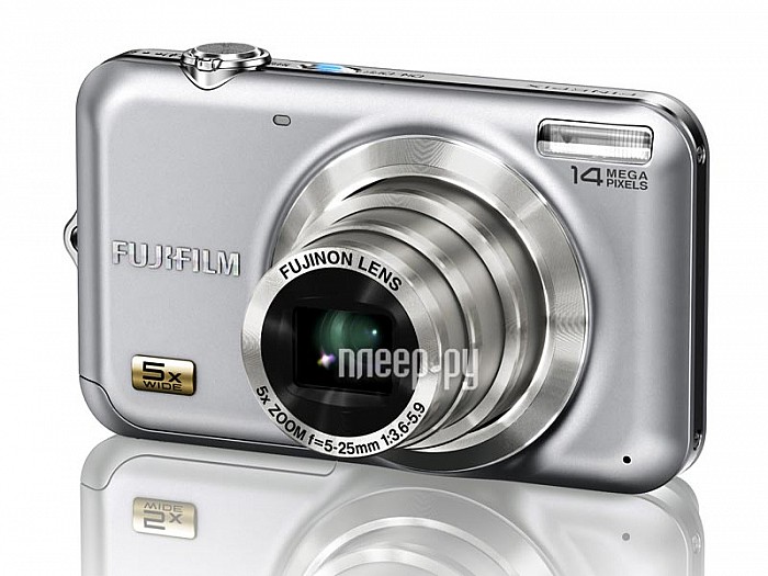 Фотография Фотоаппарат FujiFilm FinePix JX280 / JX 280 Silver Фото Фотоаппарат FujiFilm FinePix JX280 / JX 280 Silver