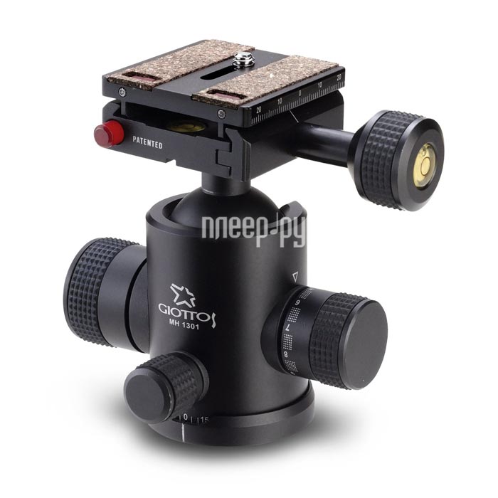 Фотография Головка для штатива Giottos MH1301-656 МН656 Фото Головка для штатива Giottos MH1301-656 МН656