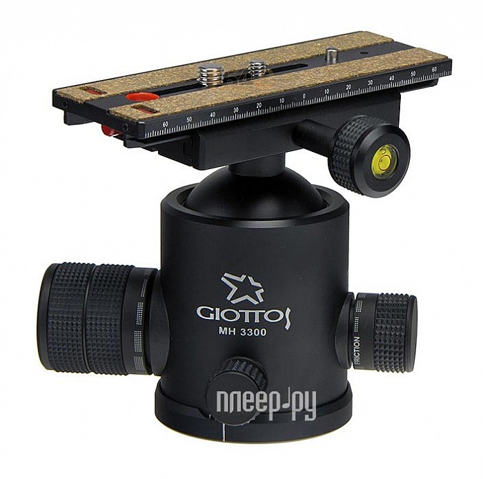 Фотография Головка для штатива Giottos MH3300-659 МН659 Фото Головка для штатива Giottos MH3300-659 МН659