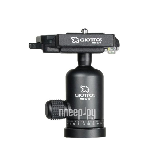 Фотография Головка для штатива Giottos MH5310-630 МН630 Фото Головка для штатива Giottos MH5310-630 МН630