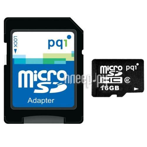 Фотография Карта памяти 16Gb - PQI - Micro Secure Digital HC Class2 Фото Карта памяти 16Gb - PQI - Micro Secure Digital HC Class2