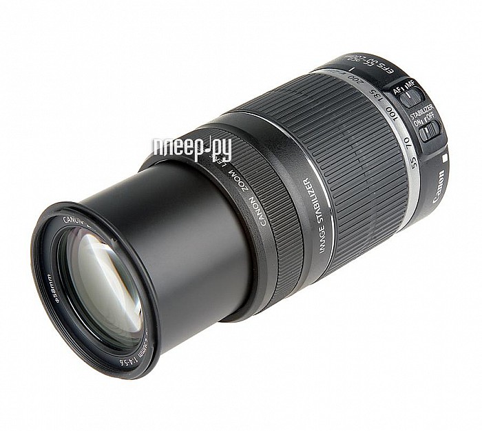 Фотография Объектив Canon EF-S 55-250 mm F/4-5.6 IS Фото Объектив Canon EF-S 55-250 mm F/4-5.6 IS