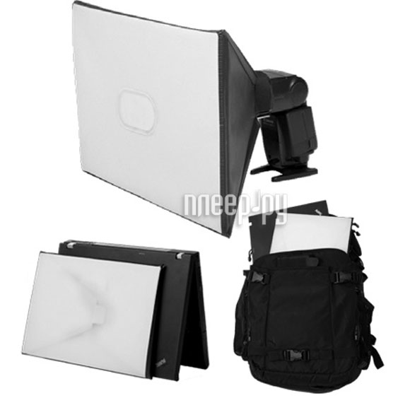 Фотография Рассеиватель LumiQuest LQ-124 SoftBox LTp - рассеиватель света Фото Рассеиватель LumiQuest LQ-124 SoftBox LTp - рассеиватель света