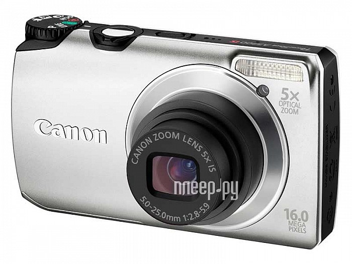   Canon PowerShot  A3300 IS Silver