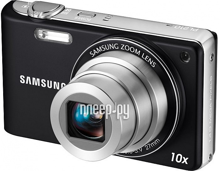 Фотография Фотоаппарат Samsung PL-210 Black Фото Фотоаппарат Samsung PL-210 Black