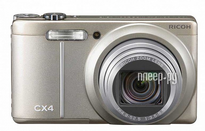   Ricoh CX4 Champagne Silver