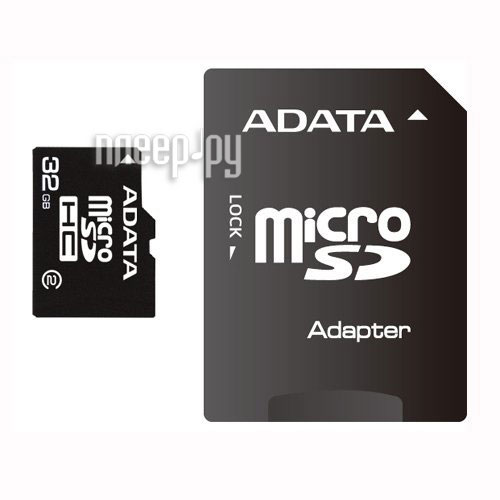    32Gb - A-Data - Micro Secure Digital HC Class 2 AUSDH32GCL2-RA1