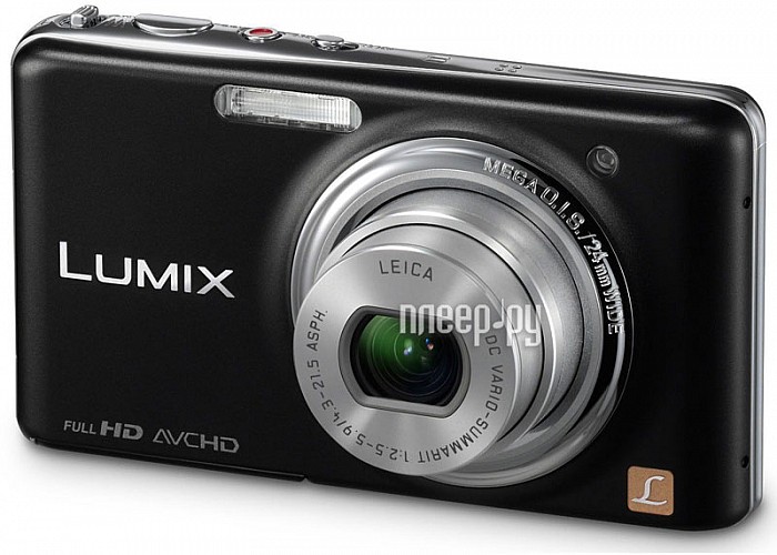   Panasonic DMC-FX77 Lumix Black