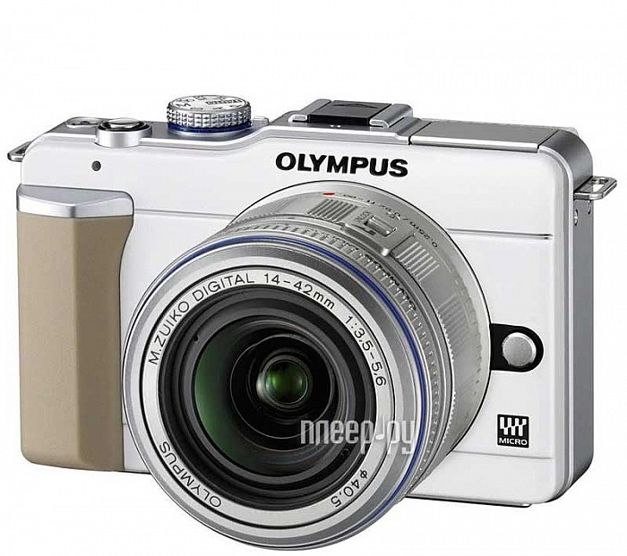   Olympus PEN E-PL1 Kit 14-42 mm White-Silver
