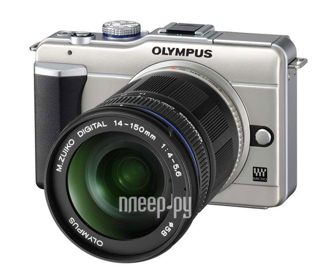   Olympus PEN E-PL1 Kit 14-150 mm Shampagne-Black