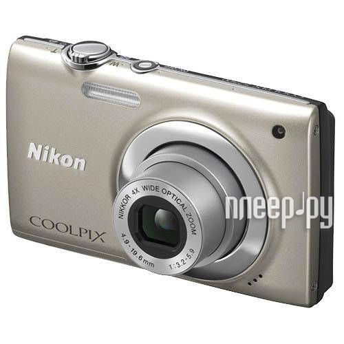 Фотография Фотоаппарат Nikon S2500 Coolpix Silver Фото Фотоаппарат Nikon S2500 Coolpix Silver