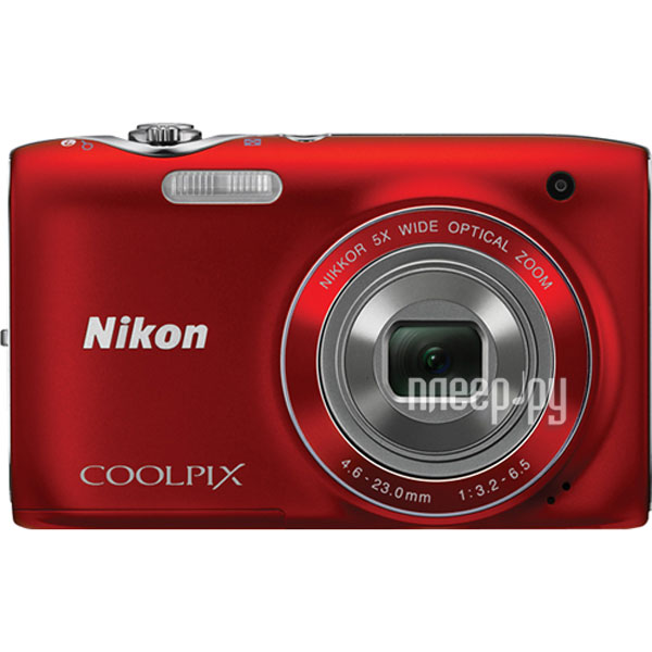   Nikon S3100 Coolpix Red