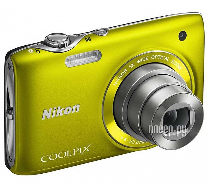   Nikon S3100 Coolpix Yellow