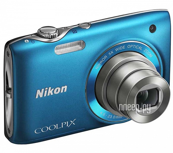   Nikon S3100 Coolpix Blue