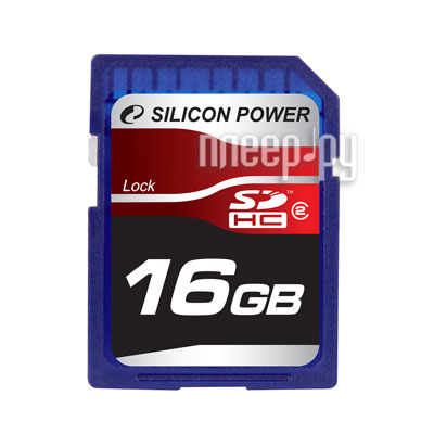    16Gb - Silicon Power High-Capacity Class 2 - Secure Digital SP016GBSDH002V10