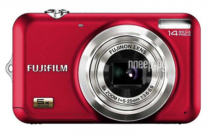 Фотография Фотоаппарат FujiFilm FinePix JV150 Red Фото Фотоаппарат FujiFilm FinePix JV150 Red