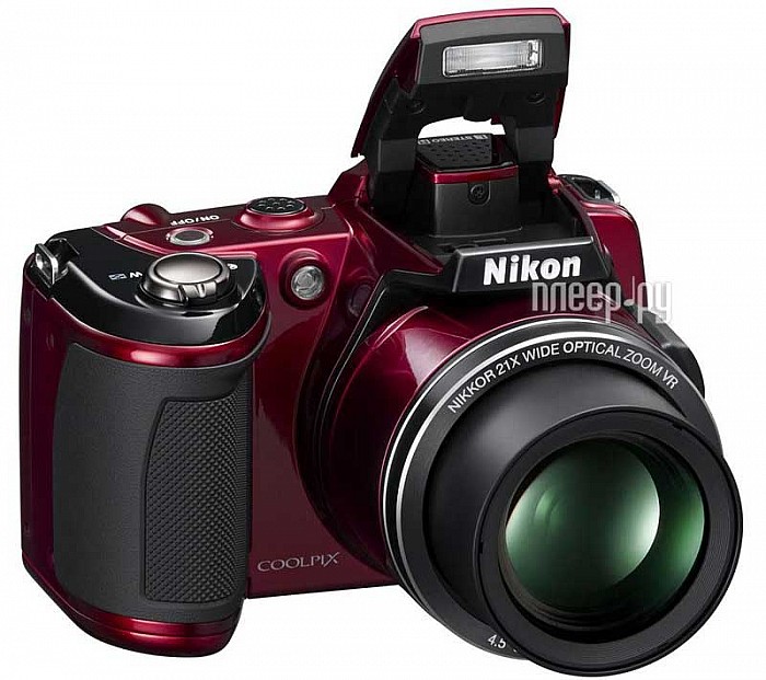  Nikon L120 Coolpix Red