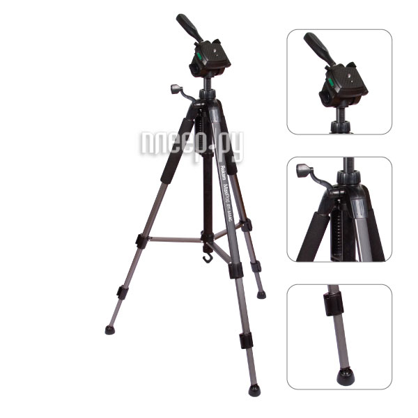 Фотография Штатив трехногий Rekam RT-M44G MaxiPod Фото Штатив трехногий Rekam RT-M44G MaxiPod
