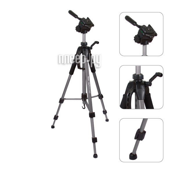 Фотография Штатив трехногий Rekam RT-M49G MaxiPod Фото Штатив трехногий Rekam RT-M49G MaxiPod