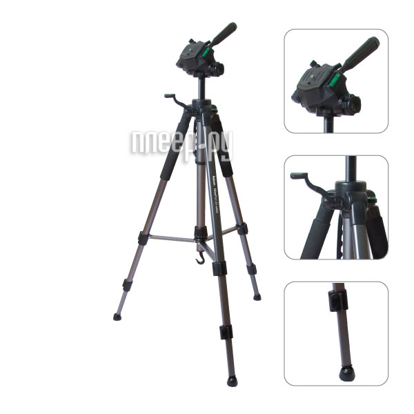 Фотография Штатив трехногий Rekam RT-M50G MaxiPod Фото Штатив трехногий Rekam RT-M50G MaxiPod
