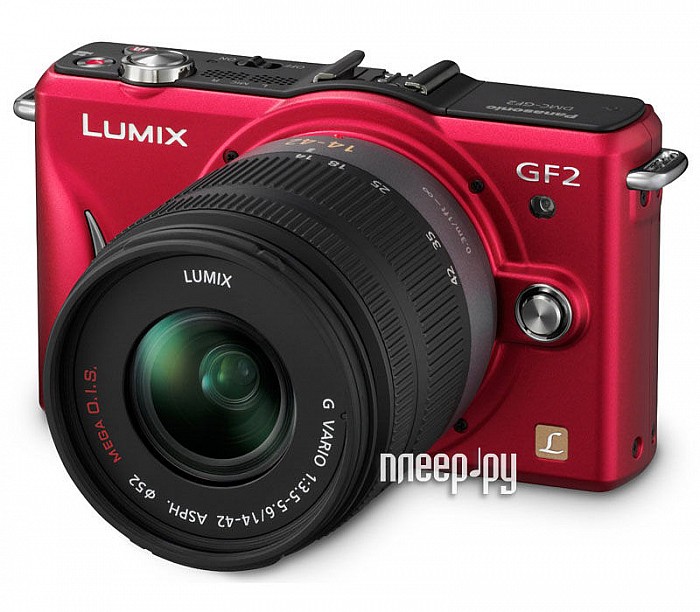   Panasonic DMC-GF2 Kit 14-42 mm Red DMC-GF2KEE-R