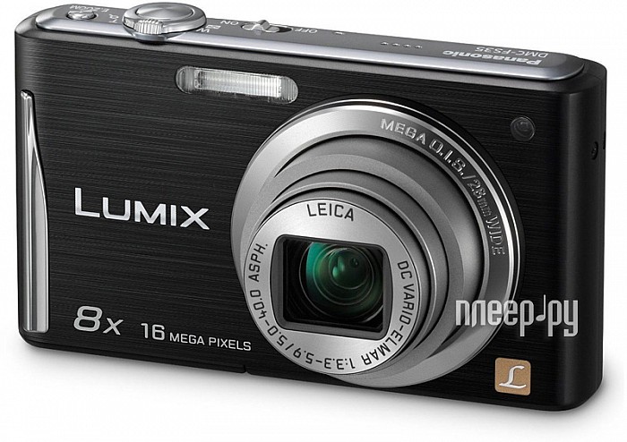 Фотография Фотоаппарат Panasonic DMC-FS35 Lumix Black Фото Фотоаппарат Panasonic DMC-FS35 Lumix Black