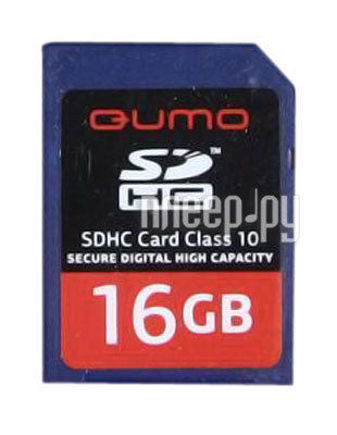    16Gb - Qumo Hight-Capacity Class 10 - Secure Digital -  !