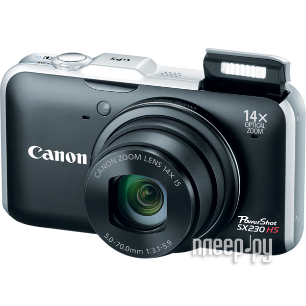   Canon PowerShot SX230 HS Black