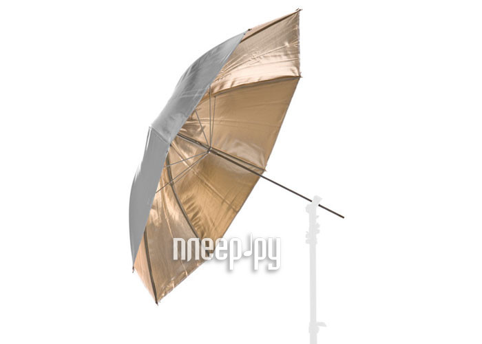 Фотография светоотражатели, лайт-диски Lastolite 100cm Reversible Umbrella 4536 Sunfire/Silver Фото светоотражатели, лайт-диски Lastolite 100cm Reversible Umbrella 4536 Sunfire/Silver