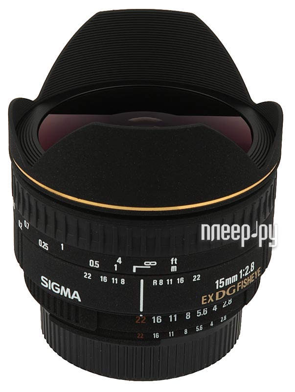   Sigma Nikon AF 15 mm F/2.8 EX DIAGONAL FISHEYE