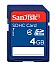    4Gb - Sandisk - Secure Digital HC Class 4 SDSDB-4096-E11 / SDSDB-004G-B35