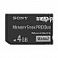    4Gb - Sony Mark2 - Memory Stick Pro Duo MS-MT4G/N / MS-MT4G/T