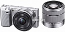  Sony Alpha NEX-5D Kit 16 , 18-55  Silver