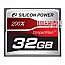    32Gb - Silicon Power 200X Professional - Compact Flash SP032GBCFC200V10