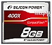    8Gb - Silicon Power 400X Professional - Compact Flash SP008GBCFC400V10