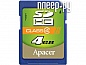   4Gb - Apacer Hight-Capacity Class 4 - Secure Digital AP4GSDHC4-R