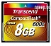   8Gb - Transcend 600x Ultra Speed - Compact Flash TS8GCF600