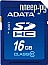   16Gb - A-Data Hight-Capacity Class 10 - Secure Digital ASDH16GCL10-R