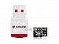    16Gb - Transcend - Micro Secure Digital HC Class 2 TS16GUSDHC2-P3 c -