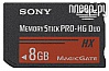    8Gb - Sony High Speed MS-HX8A MS-HX8B/T - Memory Stick Pro Duo