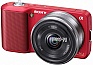  Sony Alpha NEX-3A Kit 16  Red