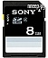    8Gb - Sony High-Capacity Class 4 - Secure Digital SF8N4