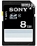   8Gb - Sony High-Capacity Class 4 - Secure Digital SF8N4