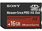    16Gb - Sony High Speed MS-HX16A MS-HX16B/T - Memory Stick Pro Duo