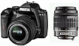  Pentax K-r Double Kit DA 18-55  & DA 50-200 mm Black