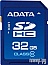   32Gb - A-Data Hight-Capacity Class 10 - Secure Digital ASDH32GCL10-R