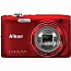   Nikon S3100 Coolpix Red
