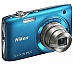  Nikon S3100 Coolpix Blue