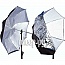  , - Lastolite 80cm Dual Duty Umbrella 3223 Silver/Black/White